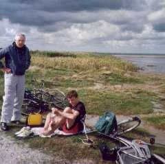 Eldon and Carl at the Beach